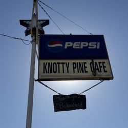 Diner billboard