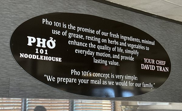 Menu photo 1 PHO 101 Noodle House Sarasota, FL Menu photo 1 PHO 101 Noodle House Sarasota, FL