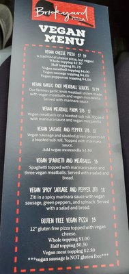 Menu photo 1 Brickyard Pizza Saugerties, NY Menu photo 1 Brickyard Pizza Saugerties, NY