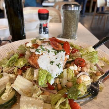 Meddys - Salmon salad - Mediterranean Near Me - Omaha, Nebraska
