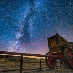 Guadalupe's Energy Fuels & Farms - Milky Way Death Valley.