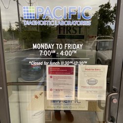 Pacific Diagnostic Laboratories - Hours of operation