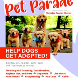ARKs Pet Academy & Resort - ARKs Pet Academy & Resort is sponsoring the Pet Parade in supporting Webster Animal Shelter.