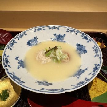 Muku - Chicken soup with meatball and potato, this was the best dish of the evening - Japanese Near Me - New York, New York Muku - Chicken soup with meatball and potato, this was the best dish of the evening - Japanese Near Me - New York, New York