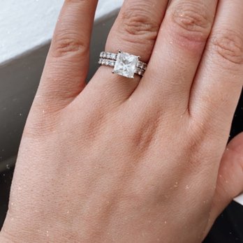 Define Diamond - My Beautiful upgraded wedding ring created by Michael - Jewelry Near Me - Los Angeles, California