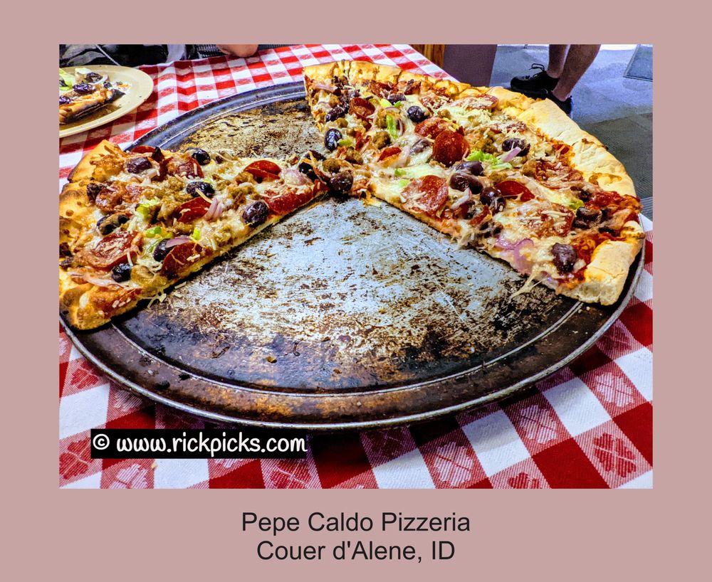 Food from Pepe Caldo Pizzeria