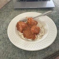 Chicken Tikka Masala (Served with rice) Chicken Tikka