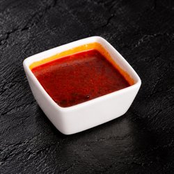 Fuego Cravings - Side of dipping consommé.