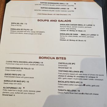 Mofongo - Menu - Puerto Rican Near Me - Miami, Florida