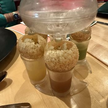Shosha - Pani puri sans the dry ice!! Puris were not great, best avoided - Indian Near Me - Sunnyvale, California