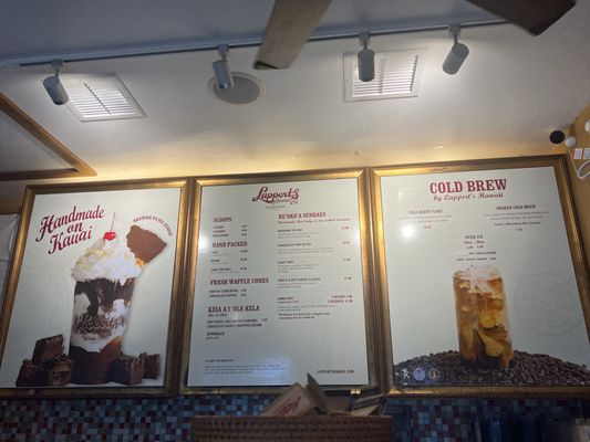 Menu photo 1 Lappert's Hawaii Princeville, HI