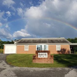 Davis Funeral Home - I pulled this photo off their Facebook. Not what I was expecting, looks more like it used to be someone's home from the 60s.