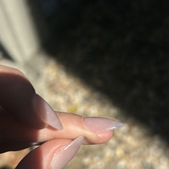 Glitz N Glam - Cured gel on my skin + the side wall of my nail bed were filed down - Nail Salons Near Me - San Francisco, California Glitz N Glam - Cured gel on my skin + the side wall of my nail bed were filed down - Nail Salons Near Me - San Francisco, California