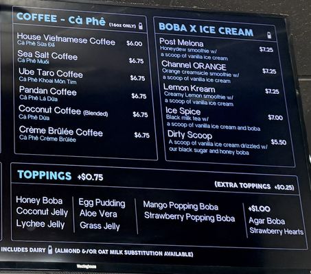 Menu photo 3 Tea Daze Modesto, CA