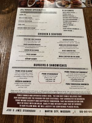 Jess and Jim's Steak House by null