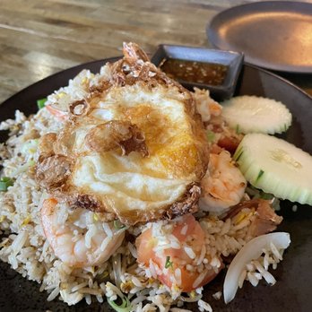 Only Thai Authentic Kitchen - Sweet sausage and shrimp rice! - Thai Near Me - Fort Lauderdale, Florida Only Thai Authentic Kitchen - Sweet sausage and shrimp rice! - Thai Near Me - Fort Lauderdale, Florida