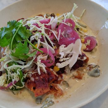 Flower Child - Chicken enchiladas - Salad Near Me - Houston, Texas