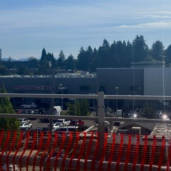 Porsche Bellevue - Aerial View - Car Dealers Near Me - Bellevue, Washington