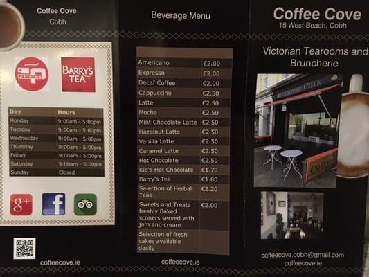 Menu photo 3 Coffee Cove Cobh, CO Menu photo 3 Coffee Cove Cobh, CO