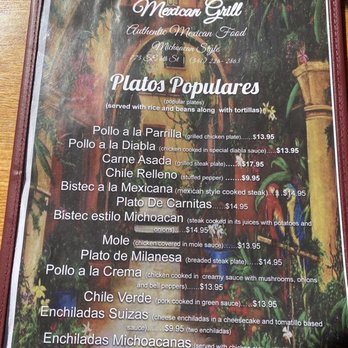 LA HACIENDA MEXICAN GRILL - Menu - Mexican Near Me - Grants Pass, Oregon