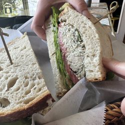 Circe's Grotto - Chicken salad sandwich