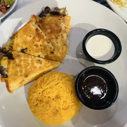 Golden Jalapeno Tex Mex - Espresso Smoked Brisket Quesadilla
