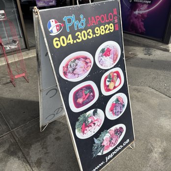 Pho Japolo - Sandwich board outside~ - Vietnamese Near Me - Richmond, British Columbia Pho Japolo - Sandwich board outside~ - Vietnamese Near Me - Richmond, British Columbia
