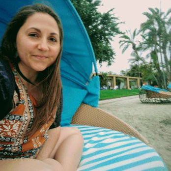 Bahia Resort Hotel - enjoying a cabana on the bay - San Diego, CA