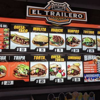 Taquería El Trailero - Menú - Tacos Near Me - Ensenada, BCN