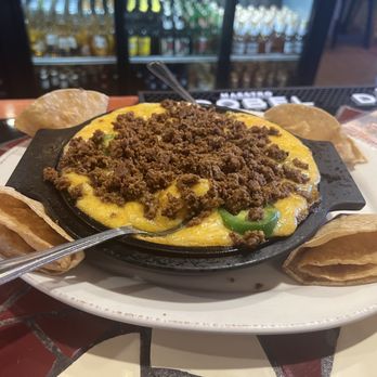Casa Margarita - Queso Fundido con Chorizo - Mexican Near Me - Orland Park, Illinois