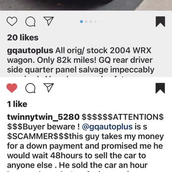 GQ Auto Plus - $$$$$$ATTENTION$$$$$$$ buyer beware he's out to take your !!!! Buyer beware$$$$$$SKETCHY SELLER $$$$ - Used Car Dealers Near Me - San Diego, California GQ Auto Plus - $$$$$$ATTENTION$$$$$$$ buyer beware he's out to take your !!!! Buyer beware$$$$$$SKETCHY SELLER $$$$ - Used Car Dealers Near Me - San Diego, California