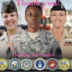 Healing Ink Studio - Healing ink Studio would like to Thank all the men & women who have served us