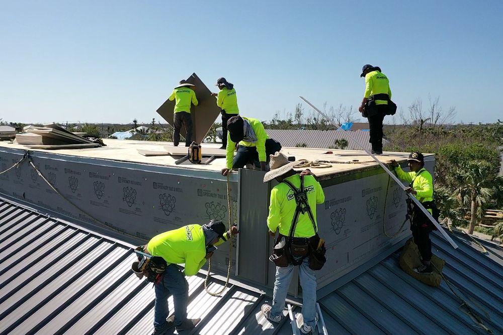 Slide of Shamrock Roofing