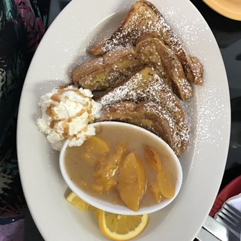 Flavor Table - My friends peach cobbler french toast - Cajun/Creole Near Me - Los Angeles, California Flavor Table - My friends peach cobbler french toast - Cajun/Creole Near Me - Los Angeles, California