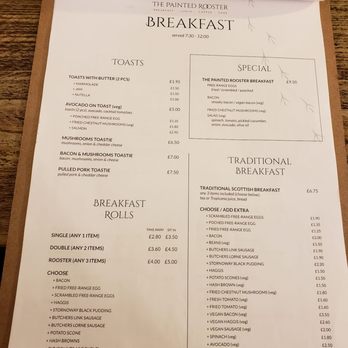 The Painted Rooster - Breakfast & Brunch Near Me - Edinburgh, EDH