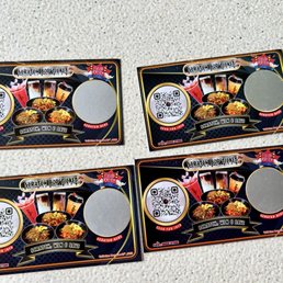 KBOP Korean Kitchen Scratch Off Cards