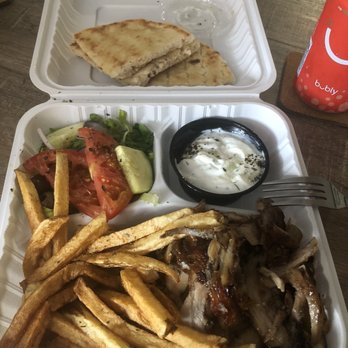 King Souvlaki - Chicken Gyro Platter - Greek Near Me - Brooklyn, New York