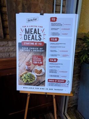 Menu photo 1 Stonefire Grill Lakewood, CA