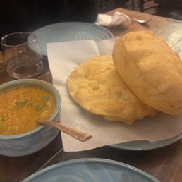 Rajasthani Aloo Tamatar and Bhatura Rajasthani Aloo Tamatar and Bhatura