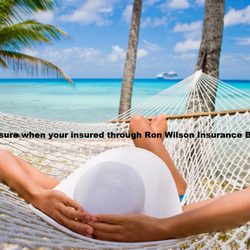 Ron Wilson Insurance - Relax when your insured with us knowing your commercial , property and finances are in good hands