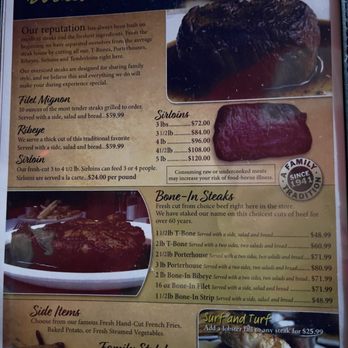 Doe's Eat Place - Menu - Steakhouses Near Me - Paducah, Kentucky Doe's Eat Place - Menu - Steakhouses Near Me - Paducah, Kentucky