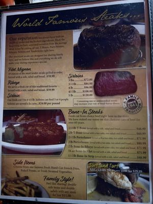 Menu photo 1 Doe's Eat Place Paducah, KY Menu photo 1 Doe's Eat Place Paducah, KY