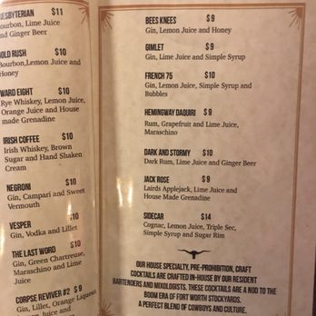 Niles City Hall Saloon - Cocktail Bars Near Me - Fort Worth, Texas Niles City Hall Saloon - Cocktail Bars Near Me - Fort Worth, Texas