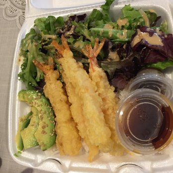 Bak's Kitchen - Tempura plate with 4 shrimps - Japanese Near Me - Los Angeles, California