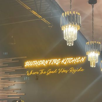 Southern Fire Kitchen - cool signage - Southern Near Me - Brookhaven, Georgia