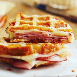 Waffle World - Croque monsieur