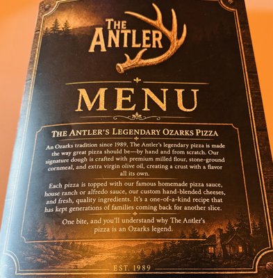 Menu photo 1 Antler Package & Pizza Gainesville, MO