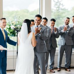 Jos A. Bank - Groomsmen suits