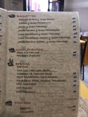 Menu photo 1 Mangiata México, D.F., DIF Menu photo 1 Mangiata México, D.F., DIF