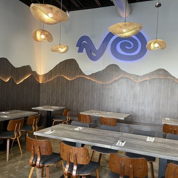Thai Noodle Wave - Dining area behind register - Thai Near Me - Carrollton, Texas Thai Noodle Wave - Dining area behind register - Thai Near Me - Carrollton, Texas